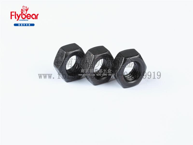 碳鋼10級發黑外六角反牙 左旋螺母GB/T6170